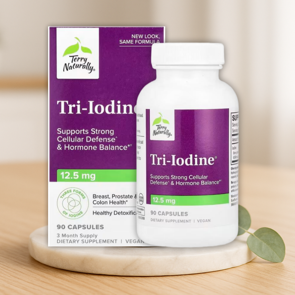 <b>테리 내추럴리</b> 트리 요오드 12.5mg 다시마 추출 90캡슐, 1개