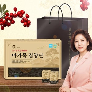 김소형원방 마가목 침향단 60환 2박스(쇼핑백포함) 침향25% 침향환