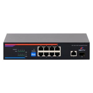 NEXT-POE308SFP-TP V3 8포트 Fast Ethernet POE+SFP 1포트+기가바이트TP 스위치