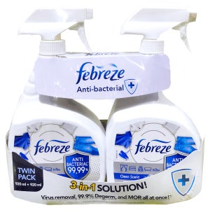 페브리즈 항균 섬유탈취제 920ml x 2개 깨끗한향
