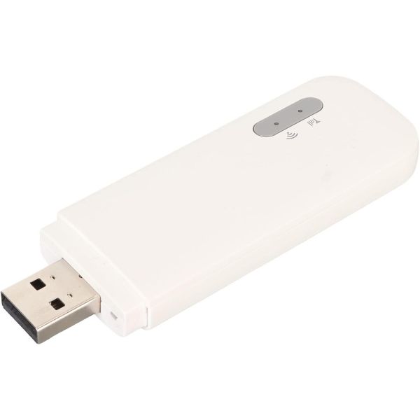RIZGHWOY 4G LTE 휴대용 WiFi USB 모바일 핫스팟 휴대폰 노트북 TV용 마이크로 SIM 카드 슬롯으로 10대의 기기 고속 인터넷 공유 지원