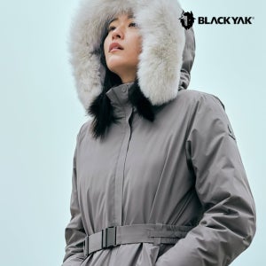 블랙야크 여성 히마 WSP 미드 다운자켓 폭스퍼 벨트패딩 고어텍스 1BYPAWU532