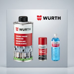 [실리쿈윤활제+워셔액] WÜRTH 뷔르트 세라믹 엔진코팅제 엔진오일 첨가제 프로텍터 450ml