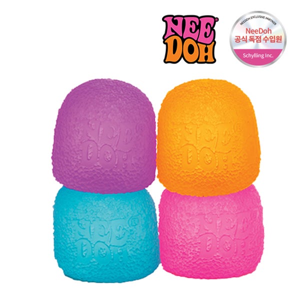 니도 검드롭 NeeDoh 로제 스트레스볼 말랑이 스퀴시 왁뿌볼 슬랑이