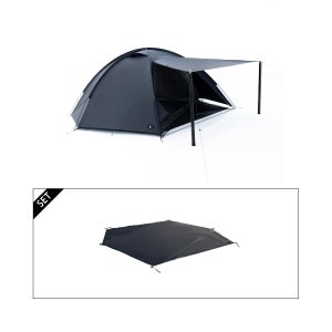 도쿄크래프트 나이트로버 2P 그레이 + 그라운드 시트 세트