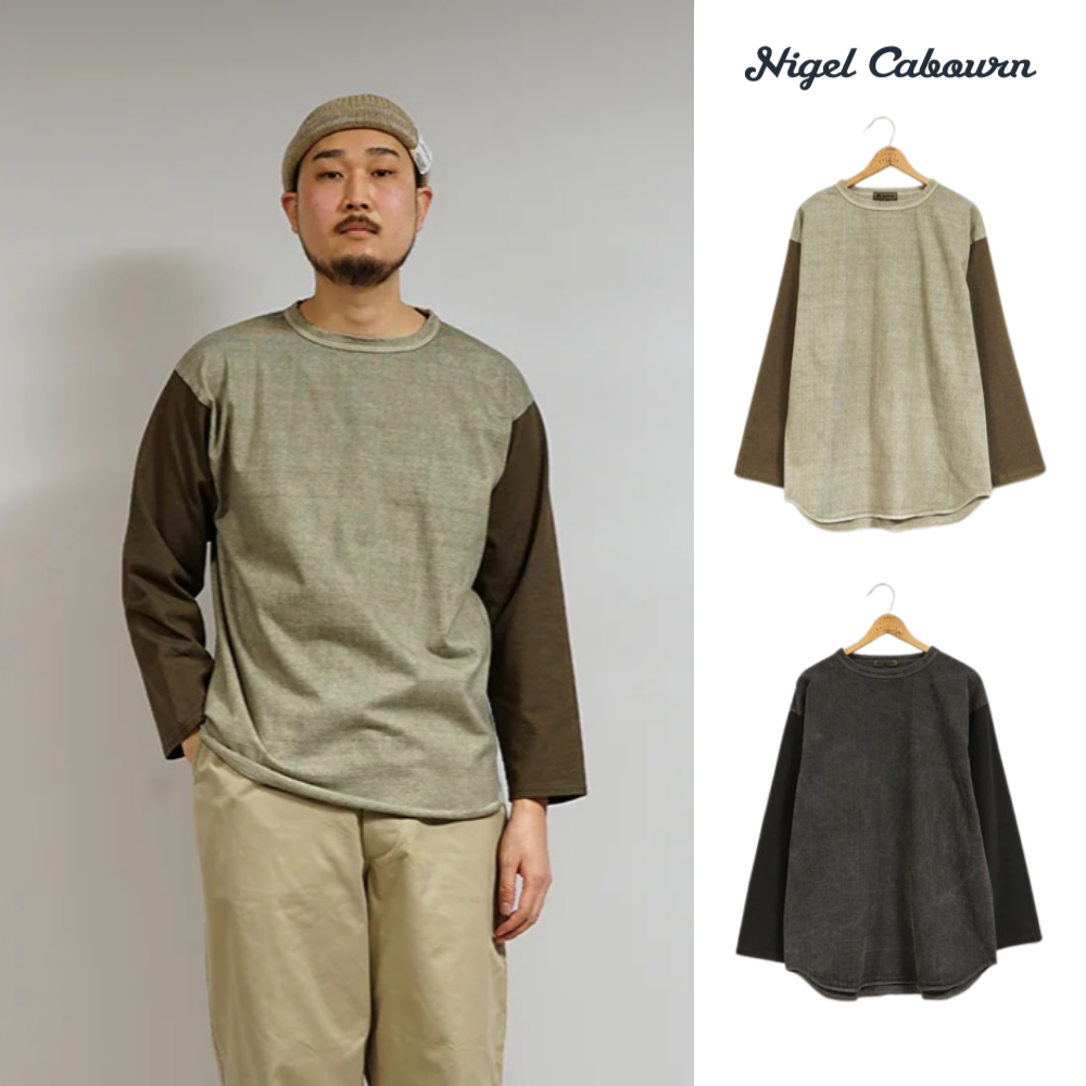 나이젤카본 베이스볼 티셔츠 25AW BASEBALL T-SHIRT - PIGMENT