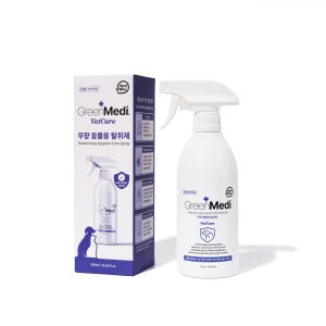 그린메디 벳케어 동물의약외품강아지 탈취제 반려동물 냄새제거 스프레이 500ml