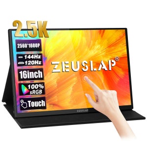 모비디안 ZEUSLAP 제우스랩 16인치 40.6cm 포터블 모니터 P16KT 2.5K QHD IPS 광시야각