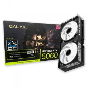 갤럭시 GALAX 지포스 RTX 5060 BLACK OC D7 8GB DUAL HDMI