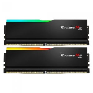 G.SKILL DDR5-5200 CL40 RIPJAWS M5 RGB 블랙 패키지 (64GB(32Gx2))