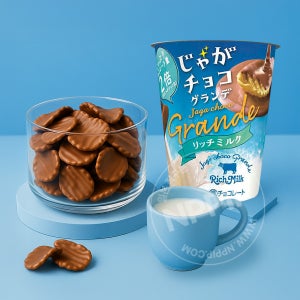 부르봉 자가초코 그란데 리치밀크맛 초코 감자칩 48g