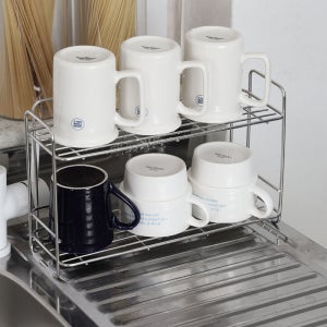 스테인레스 304 2단 컵건조대