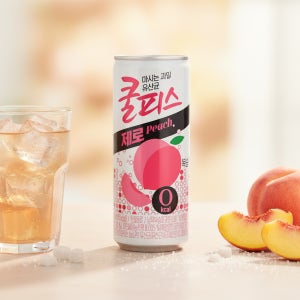 쿨피스 복숭아 제로 230ml 30캔 음료수 캔음료 쿨피스캔