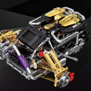 이키 Y15004 테크닉 V12 파가니 와이라 엔진 호환블럭