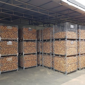 와이어메쉬 메쉬파렛트 철파렛트 (양파 마늘 배추 벌크 저장 보관 냉장창고 농산물창고)