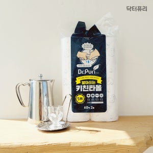 닥터퓨리 빨아쓰는 키친타올(원데이 행주) 120매, 3팩