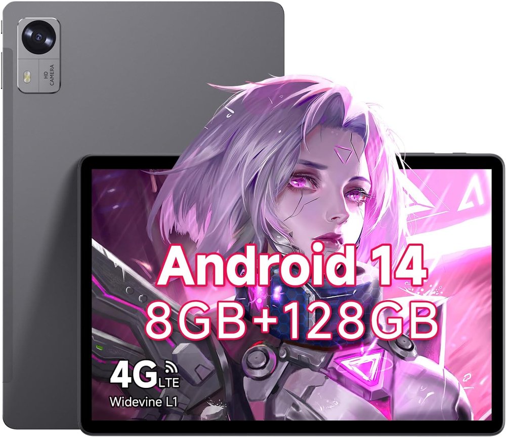 CHUWI 안드로이드14 태블릿 10.1인치 8GB 128GB Hi10X Pro 슬림배터리 대표 이미지
