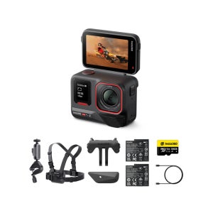 인스타360 Ace Pro 2 미드나잇 블랙, 듀얼배터리 자전거 번들