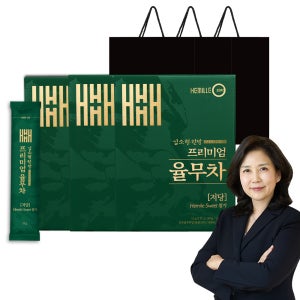 [설 기획전] 헤밀레 김소형 원장 국산 볶은율무 프리미엄 저당 율무차 30개입, 3개