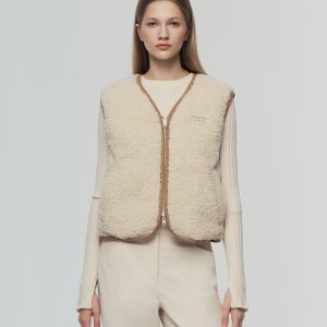 [듀베티카] 체타라(크림)(여성 다운베스트) VDDV13355-CRS