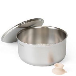 키친아트 무연마제 인덕션 통5중 스텐316 손잡이 탈착식 냄비 24cm