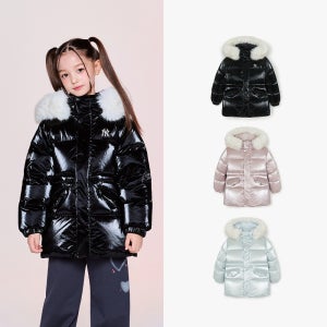 [MLB 키즈] (공식) 프리즘 걸스 글로시 미드 덕다운 (3color)