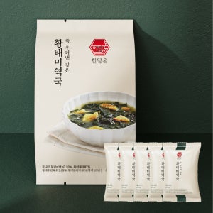 한담온 황태미역국 동결건조 블럭국 간편식 1분 즉석국 5개입 1개