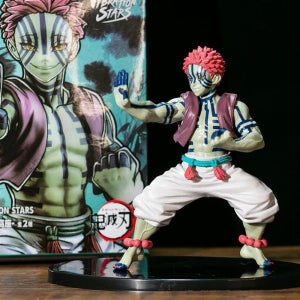 귀멸의 칼날 피규어 귀칼 아카자 피규어 상현 3 15cm