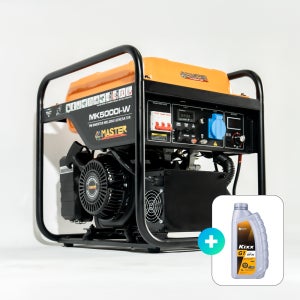 초경량 인버터 듀얼 용접발전기 4파이 3.2파이 풀용접 마스터 MK5000i-W 4.5kw