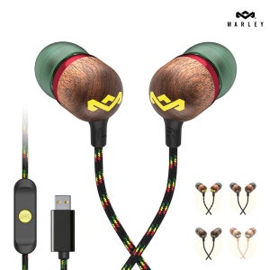 하우스오브말리 C타입 유선 감성 이어폰 아이폰 갤럭시 호환 운동용 러닝용 입학 졸업 선물