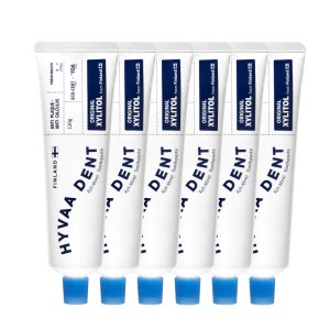 휘바덴트 자일리 민티향 치약 구취제거 잇몸케어 치석관리 자일리톨 120g, 6개