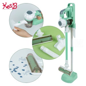 실제로 빨아들이는 무선 청소기 장난감 리틀맘그린 아기 청소기 청소놀이