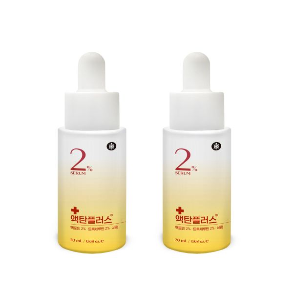 메온셀 ACTANPLUS 엑토인 <b>트록세루틴</b> 미백 보습 2퍼센트 세럼 20ml 2개입