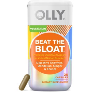 Olly 비트 더 블롯 소화 효소 민들레 진저 & 회향 25캡슐