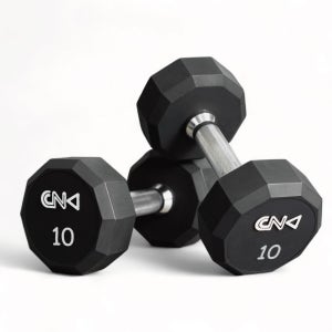 씨앤케이 10각 우레탄 아령 덤벨 10kg, 2개