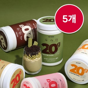 배리웨이 프루틴 단백질 쉐이크 맛있는 식사대용 대용량 600g, 5개