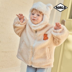 나로키즈 리버시블 패딩 점퍼 유아 겨울 양면 양털 아우터