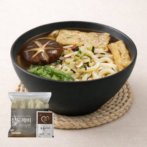 참도깨비 포차우동5인분 사누끼 우동면5개입 소스5봉