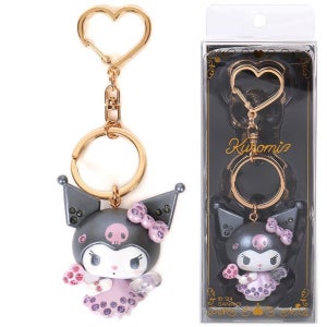 산리오 쿠로미 마스코트키링 엔젤키홀더