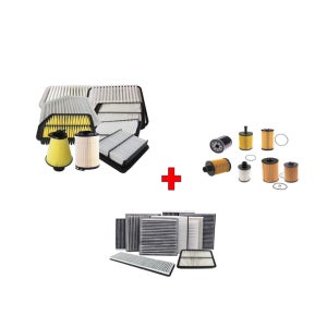 종합561 볼보 XC90 3.2 엔진코드 (B 6324 S) 가솔린 2006~2010 필터3종 종합1세트(에어 오일 에어컨필터)