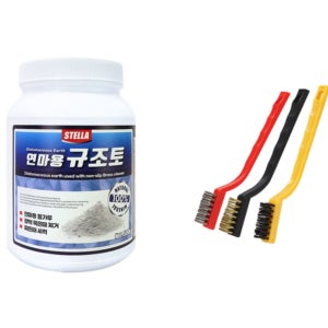 규조토클리너 탄냄비 주방후드 세척 벽지 스탠 얼룩 냄비탄거 제거 세트