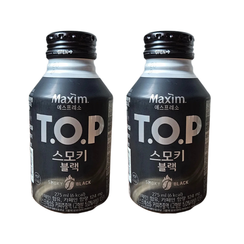 티오피 캔커피 뚱캔 top: 스모키블랙