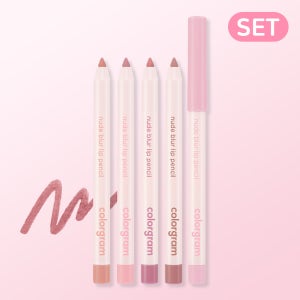 [SET] 컬러그램 누디 블러 립펜슬 5종세트