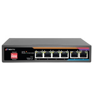 NEXT-POE6006GF-60 AI지능형 컴팩트한 사이즈의 VLAN POE 스위치 허브