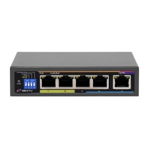 NEXT-POE605F 5포트 Fast Ethernet + 4포트 POE 스위치허브