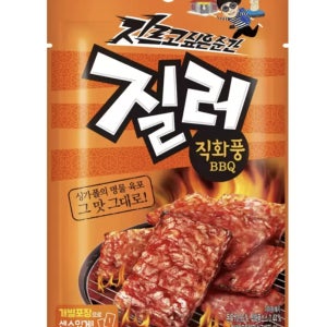 샘표 질러 육포 BBQ맛 30g x 15팩 바베큐맛 육포 개별포장 불맛 달달함