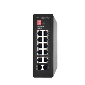 NEXT-POE8022GDT AI지능형 8포트 기가비트 산업용 Unmanaged POE 스위치