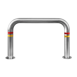 스텐 볼라드 U형 앙카식 충돌방지보호대 주차금지 진입금지 볼라드 76파이 L600 H600