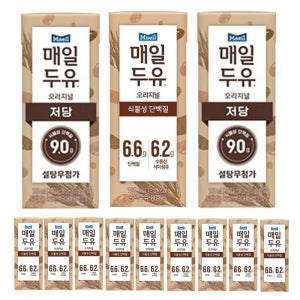 매일두유 식이섬유 오리지널 190ml 12팩 24팩 두유