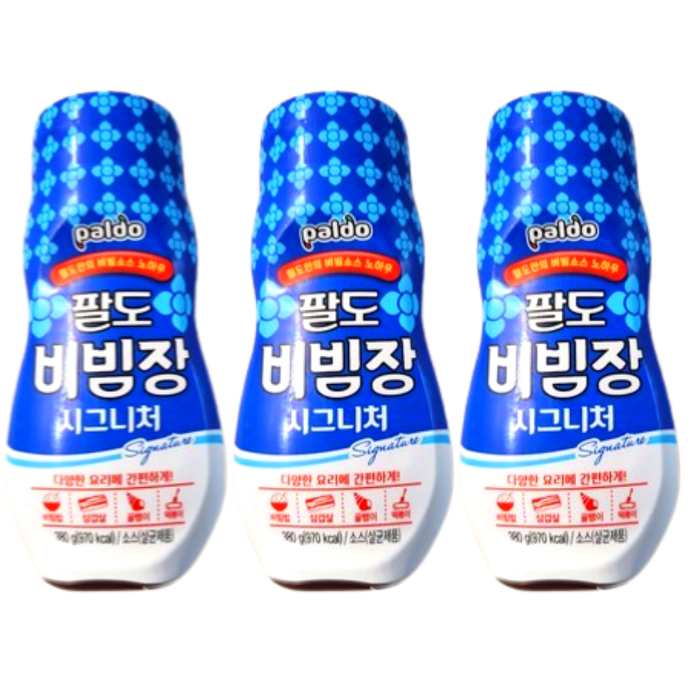 팔도 비빔장 시그니처 200g 3개 비빔면 라면 소스